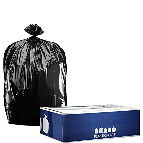 Trash bags for 55-60 gallon cans - 90 count (1.2 mil, black)