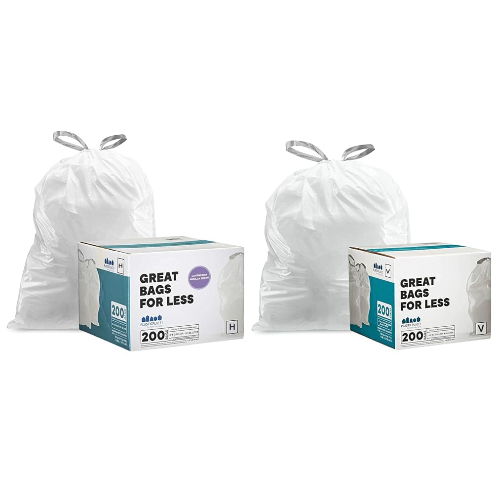 Scented Garbage Can Liners for simplehuman Code V (200 Count)