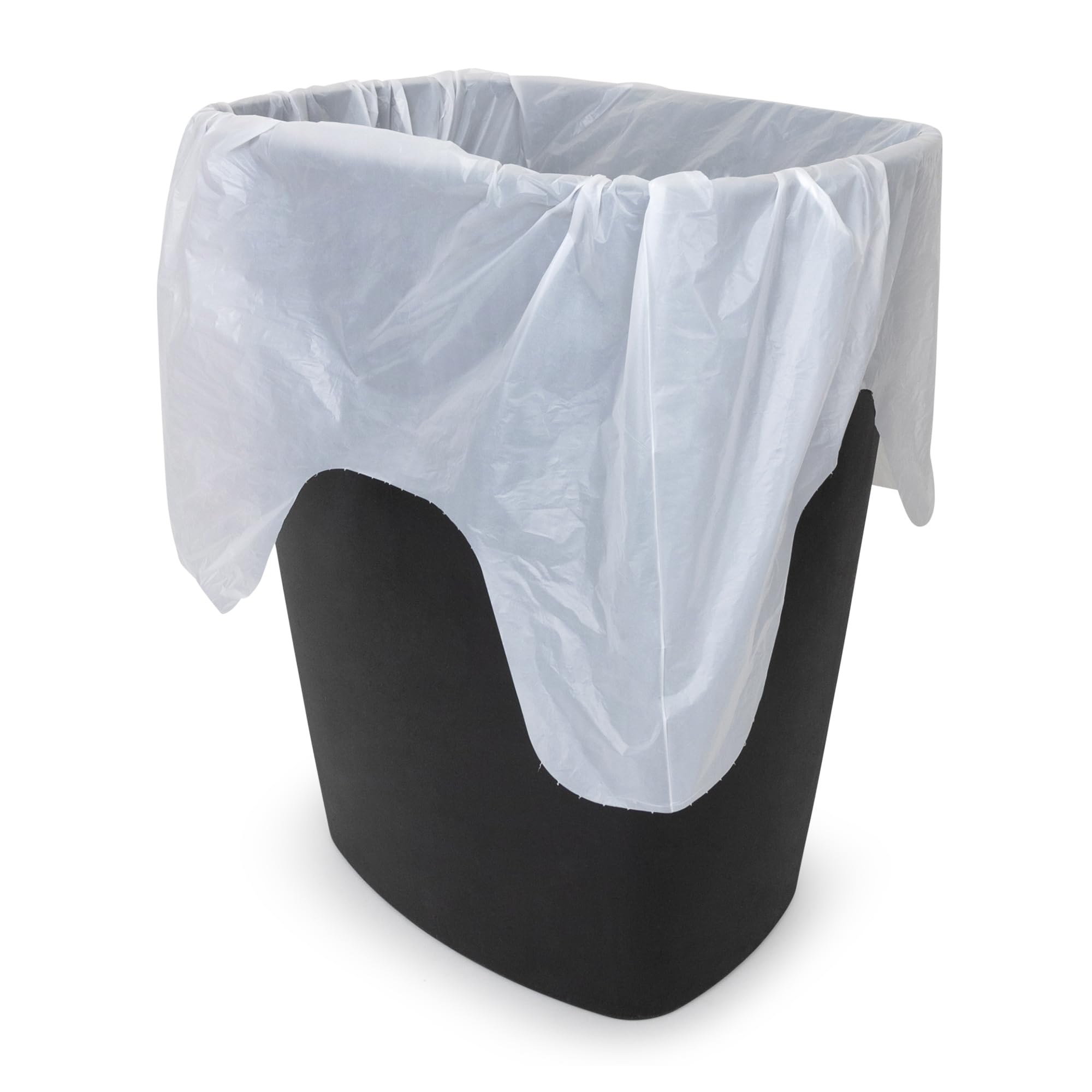 Value Line White Trash Bags: 13 Gallon, 0.7mil Thickness, 180 Count Pack - Ideal for Household Use